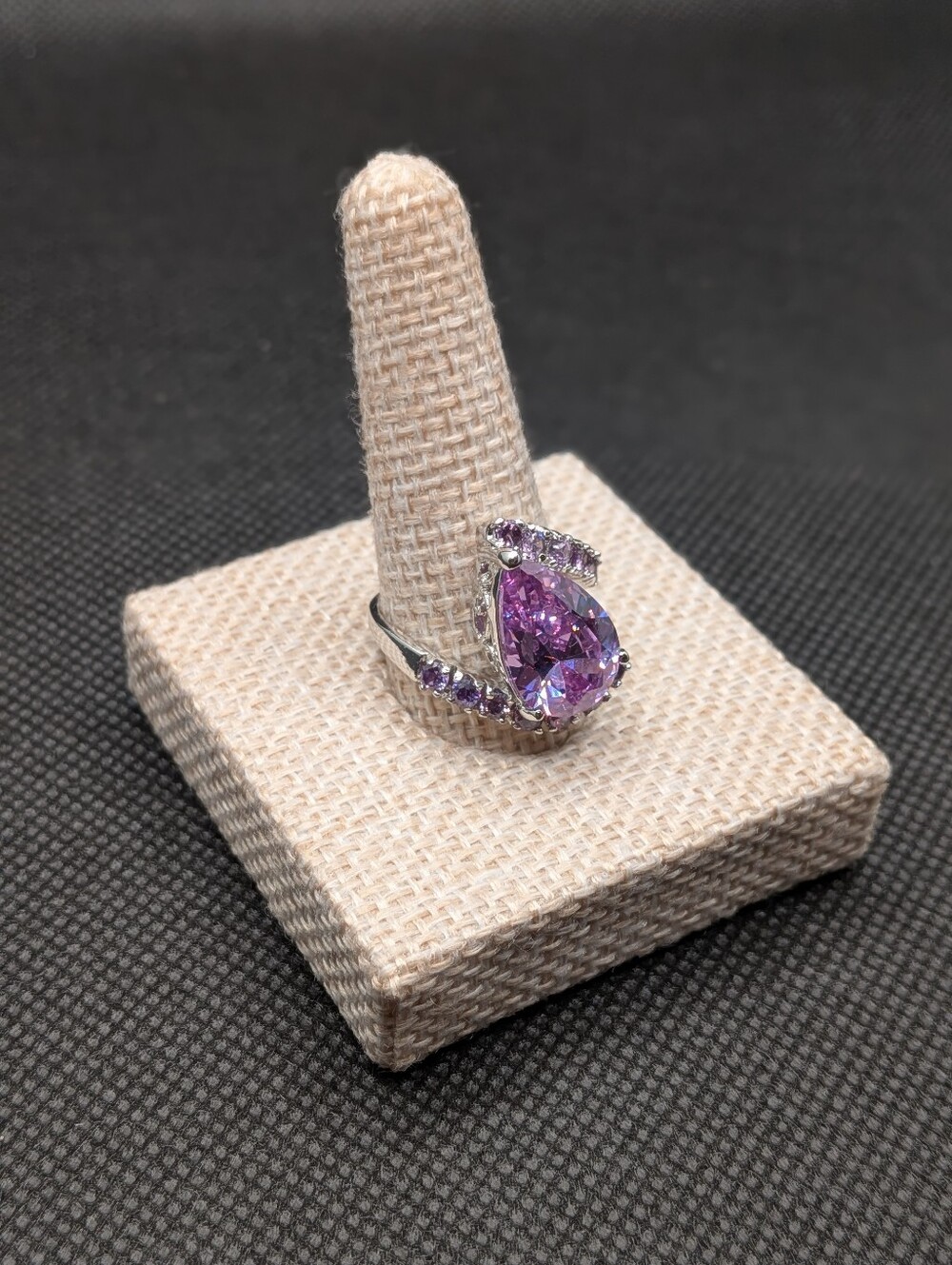 Amethyst Cocktail Ring - Picture 2 of 4